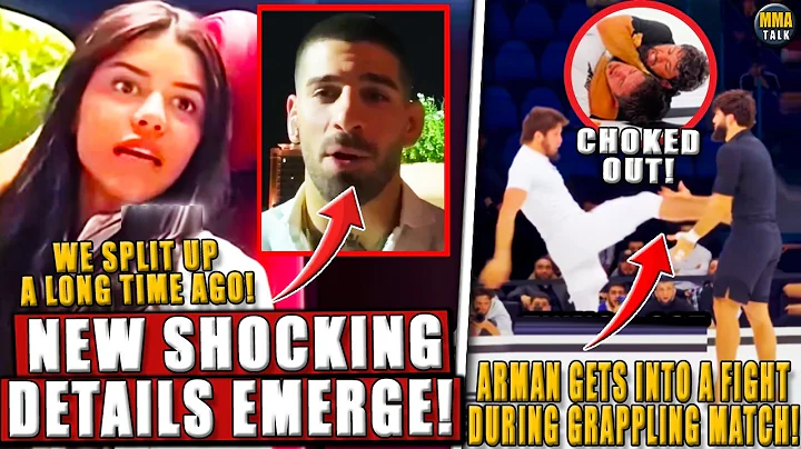 Ilia Topuria's Wife BREAKS SILENCE! NEW DETAILS Arman GETS INTO A FIGHT during grappling match!