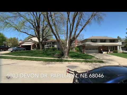 1003 Devon Dr., Papillion, NE home video tour