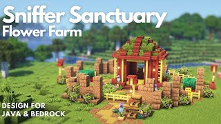 SNIFFER SANCTUARY | Aesthetic Minecraft Tutorial | Java & Bedrock 26.2 screenshot 3