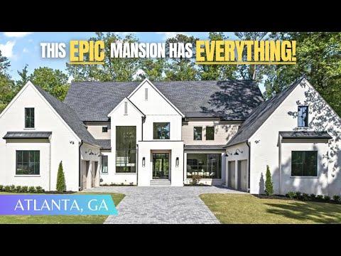 9,000 Sqft Luxury Mansion W/finished Basement + Infinity Pool + Pool House + Huge Scullery + 7 Beds