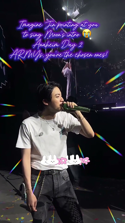 Anaheim 2: Jin’s ‘Moon’ Moment with ARMY #Jin #Anaheim2 #moonintro #btsshorts #bts #btsarmy #fypage