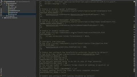 【Python3爬虫入门到精通课程】课时23：Scrapy框架基本使用