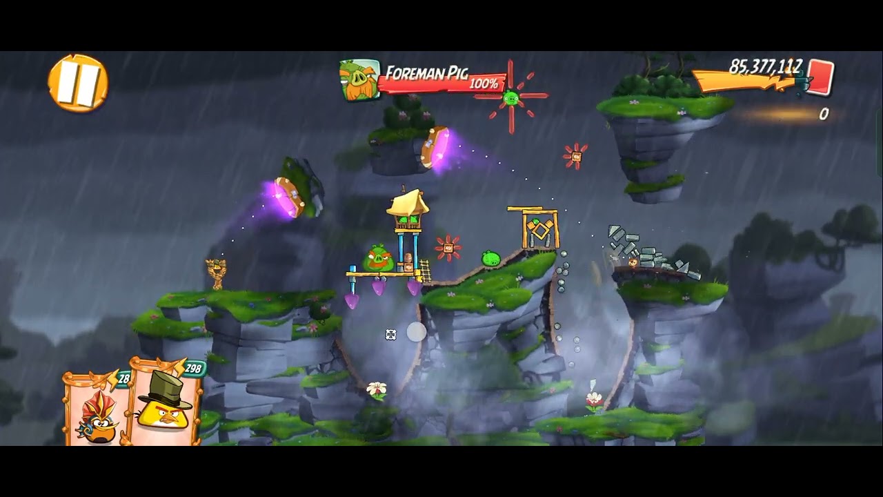 Angry Birds 2 Level 3653 (Boss Level 💀☠️)