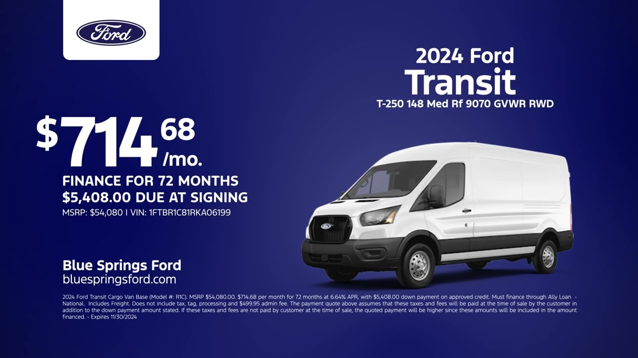 Ford Transit 11/26/2024 4600628