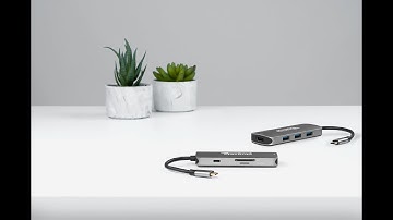 The Plugable USB-C 7IN1 Hub (USB-7IN1)