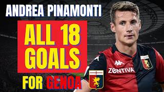 Andrea Pinamonti - All 18 Goals For Genoa Skills & Highlights