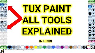 Tux Paint All Tools Learn Tux Paint With Fun