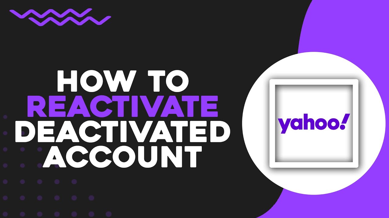 Как повторно активировать деактивированную учетную запись Yahoo (самый простой способ)