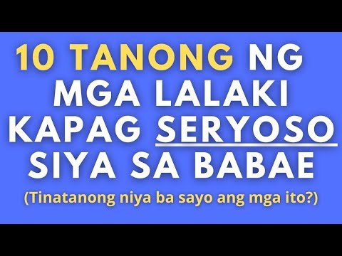 Video: Paano Magsisimulang Makipagdate Sa Isang Lalaki Kung Siya Ay Mas Bata