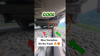 Nice Vibration on the Track 🔥😍 #train #railtrack #trainwheel #Vibration #railtrack #Speed #rail