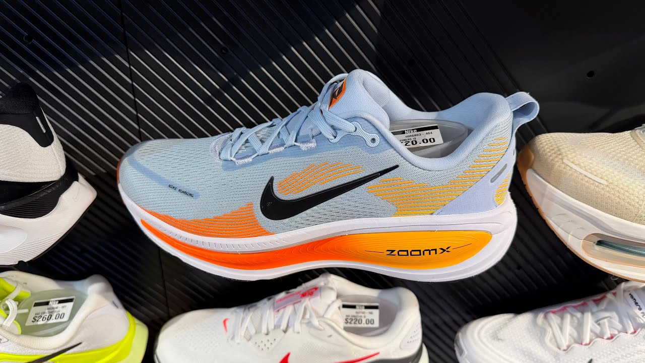 Nike Vomero 18 (Hydrogen Blue/ Laser Orange/ Total Orange/ Black