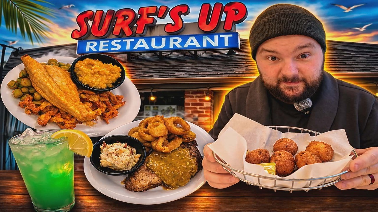 This Small Town Seafood Spot BLEW US AWAY - Surf's Up Poquoson