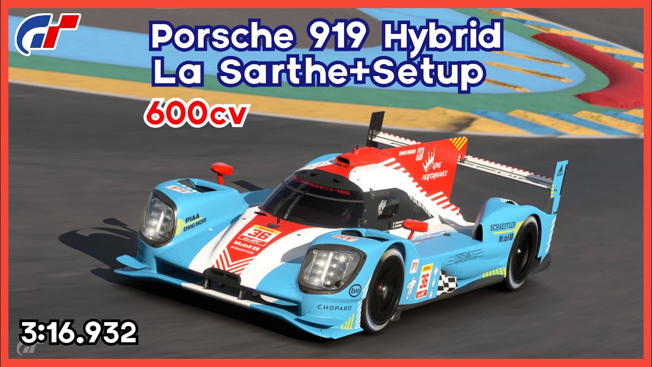 GT7 | Porsche 919 Hybrid Circuit de La Sarthe 