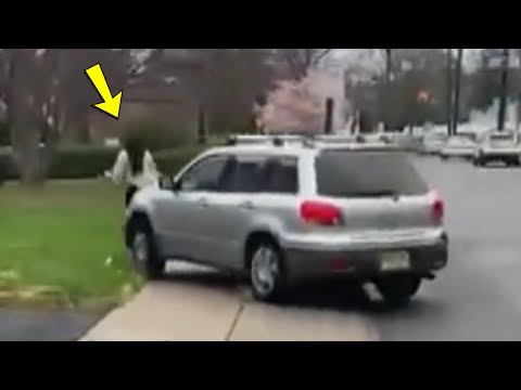 Bodycam: Road Raging Man Runs Over Woman After Fender Bender