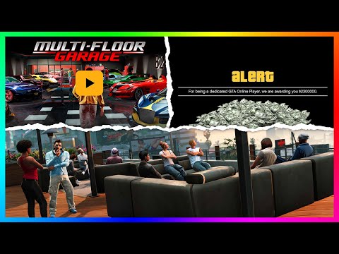 NEW TRAILER…FREE Money, RARE Items, Limited Time Vehicle, 50 Car Garage & MORE In GTA 5 Online!