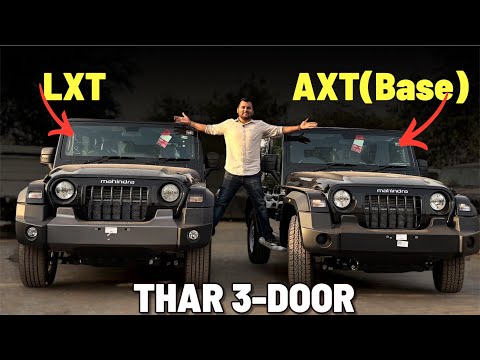 Mahindra Thar AXT vs LXT 2026 | Which Variant Should You Buy?