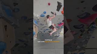 Black Power Endurance (v8) - Portland Rock Gym, OR #climbing #climbinggym #bouldering