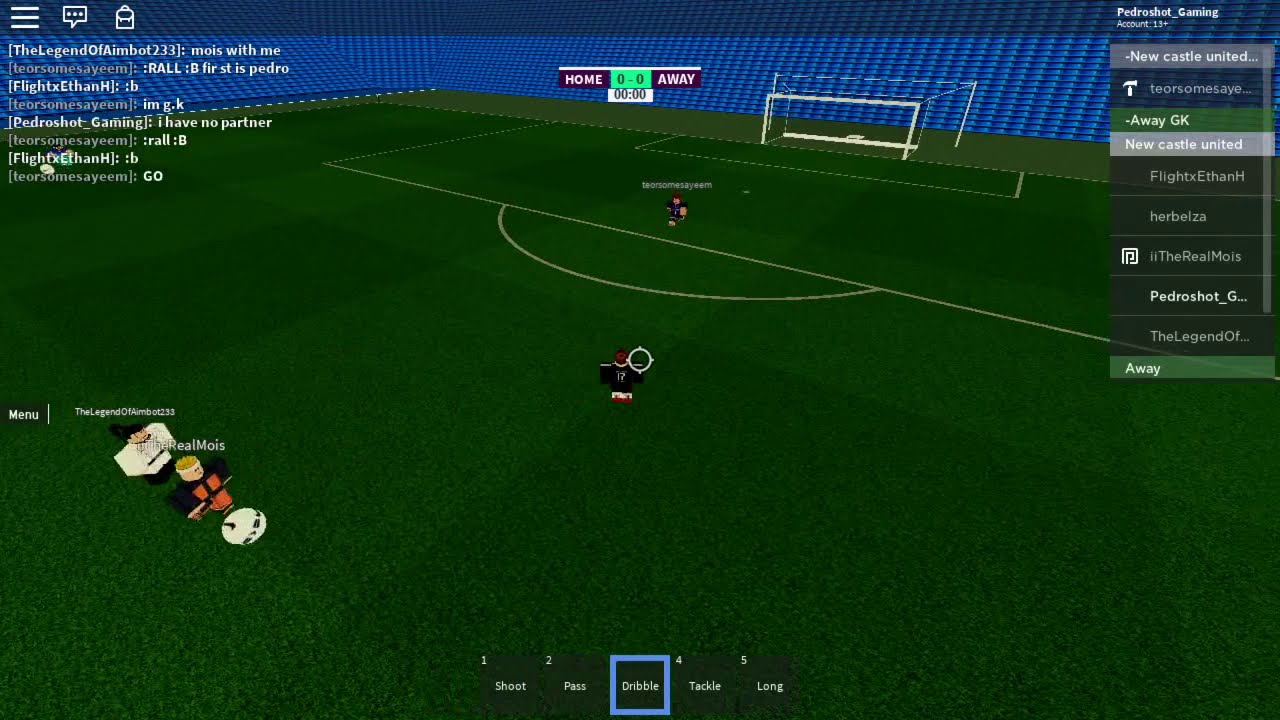 RPFL NewCastle Training MPS Roblox