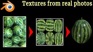 How to create textures from real photos in Blender 2.9 - 179 screenshot 4
