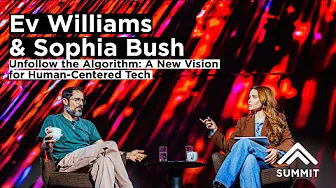 Unfollow the Algorithm: A New Vision for Human-Centered Tech with Sophia Bush and Ev Williams