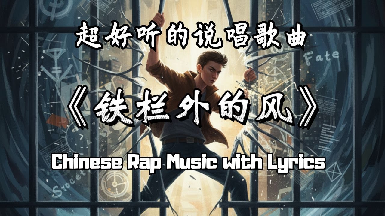 铁栏外的风 | 好听的说唱中文歌曲 | 动态歌词 | 原创音乐 freedom | 音乐之魅 | Chinese Rap Music with ...