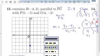 2 3 Algebra 2A Slope Part B