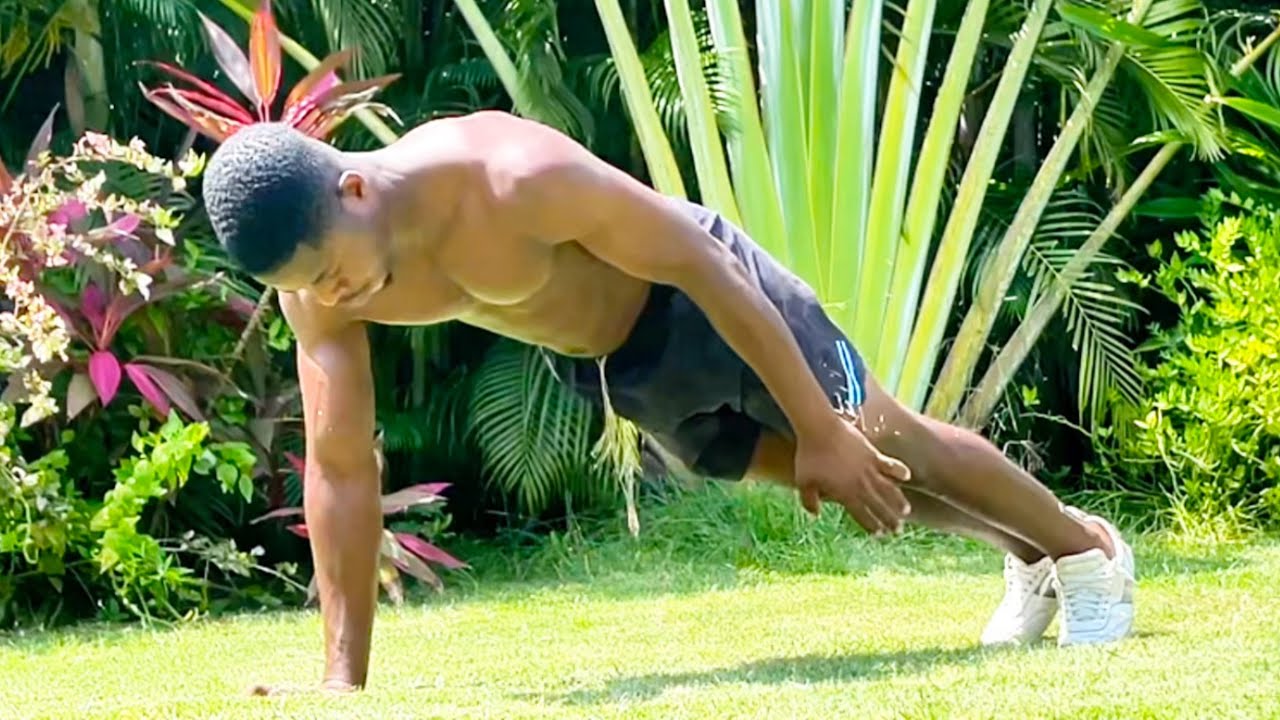 Push-up variation at home no equipment - YouTube