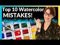 Fixing my Subscribers 10 Biggest Watercolor Mistakes!