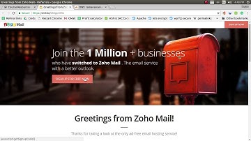 Create free Professional Business email with custom domain using Zoho mail
