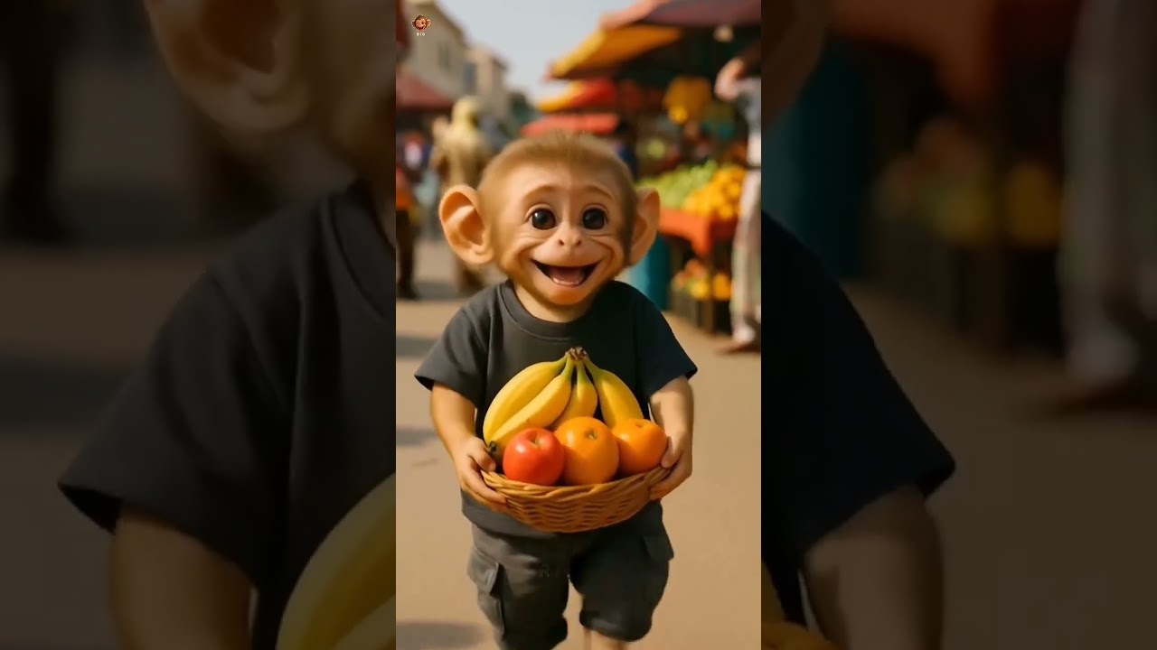 A Poor Monkey Stragal Heart Touching Story 