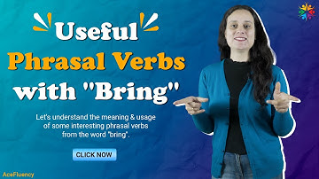Useful Phrasal Verbs with 