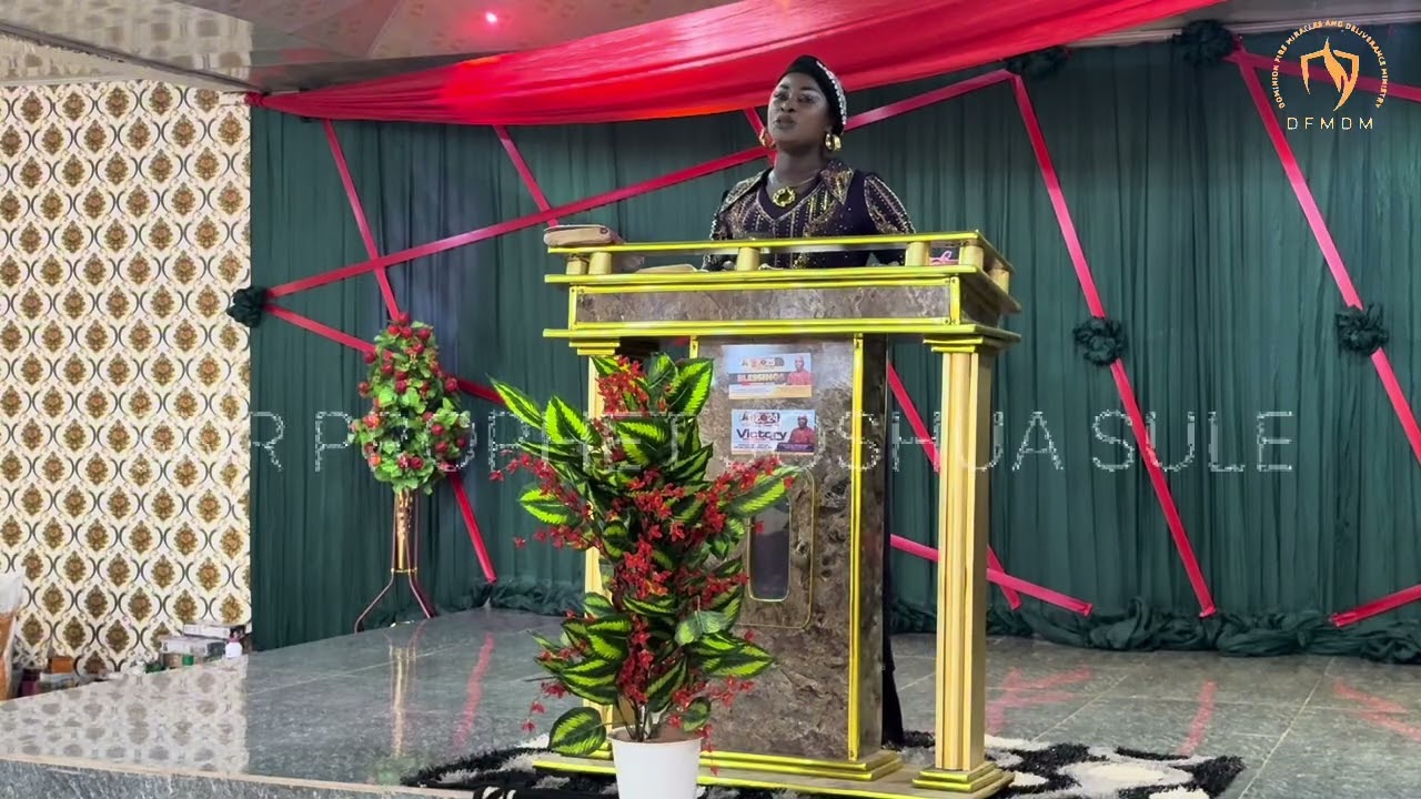 SUNDAY BIBLE SCHOOL STUDIES LIVE WITH PROPHETESS ELIZABETH JOSHUA SULE 