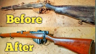 kar 98 Rifle Restoration || mauser 98k sniper rifle rusty  Gun restoration