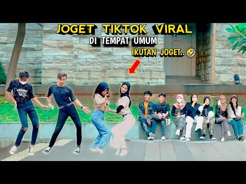 JOGET TIKTOK VIRAL DI TEMPAT UMUM.. NGAKAK PARAH