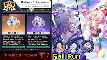 New DU Protocol 7 Castorice & Hyacine with Elegy Priest Full Run | Divergent Universe