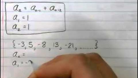 Algebra II 8.5 - Using Recursive Rules with Sequences