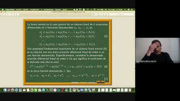 CLASE 32 - EDO - Sistema de Ecuaciones Diferenciales Lineales | ESPE