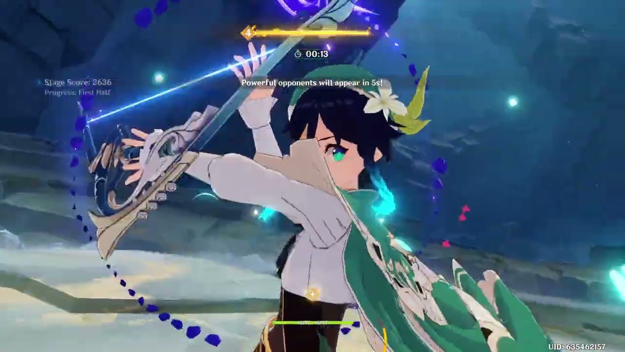 Genshin Impact - Vibro-Crystal Verification  - Energy Vitalization