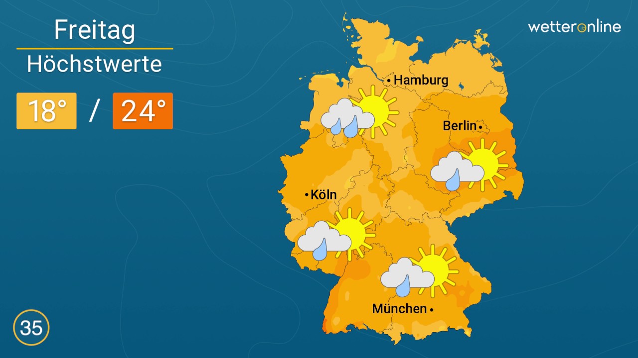 Dauerregen geht, Hitze kommt (26.07.2017)