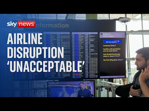 UK air traffic failure: Level of disruption 'unacceptable' – Airline group boss
