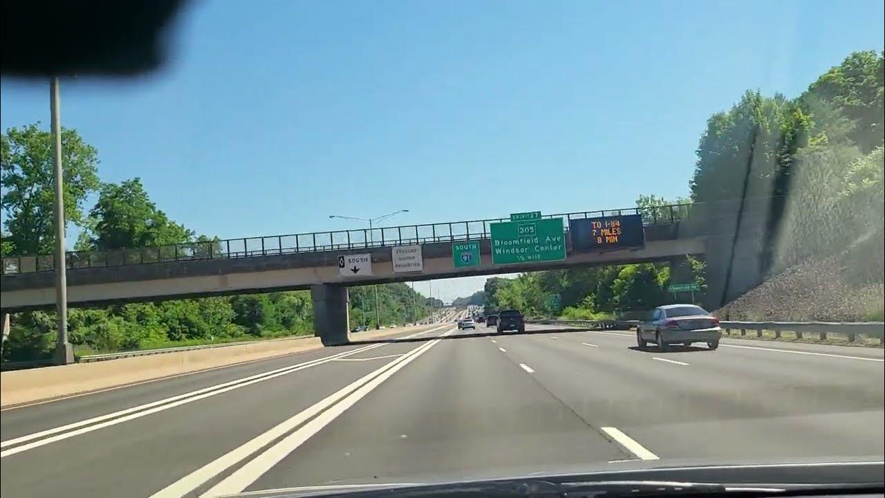 Driving from Windsor Lock Connecticut to Hartford Connecticut YouTube