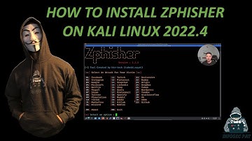 How To Install And Run ZPhisher on Kali Linux Phishing Tool - with InfoSec Pat