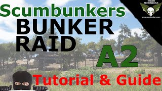 SCUM BUNKERS - A2 Military Bunker Raid Mech Entry and Exit Tutorial Guide