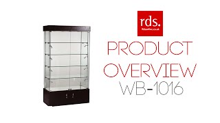 WB-1016 Wooden Display Cabinet: This Glass Display Cabinet Is Perfect For Displaying Collectables, Trophies or Jewellery. Why 