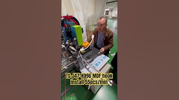 TS-J47 automatic picture frame easel backs hook install machine picture frame hanger MDF backboard