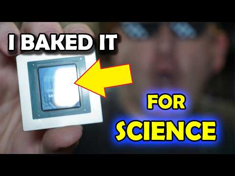 Can BAKING your graphics card fix it ?