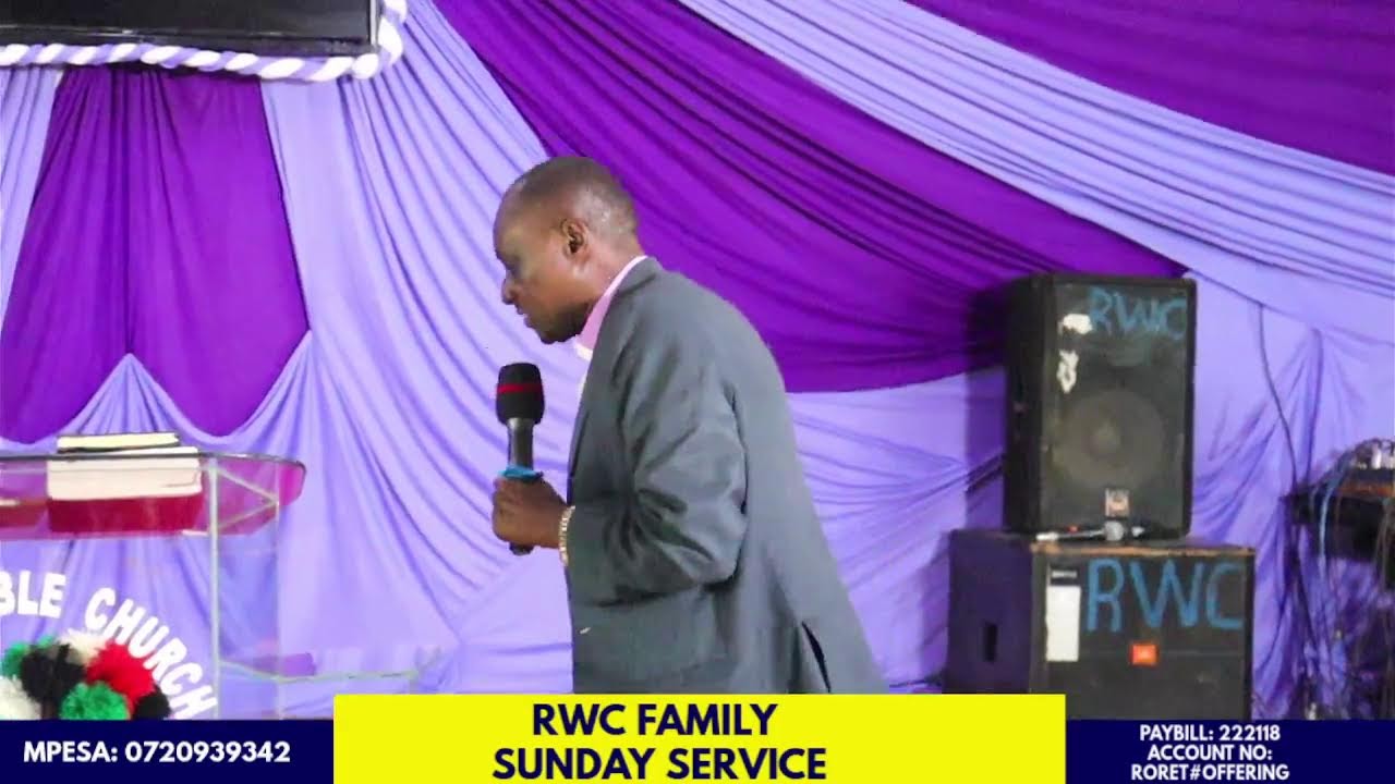 MASENO UNIVERSITY C . U ALUMNI GROUP TOGETHER WITH RWC FAMILY PRESENTS SUNDAY SERVICE