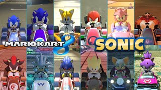 Sonic Characters In Mario Kart 8