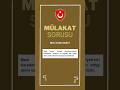 #mülakatsoruları #msümülakat #msü