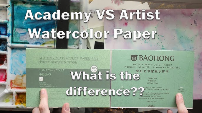 Baohong Watercolour Paper review: Artist & Student Grade 